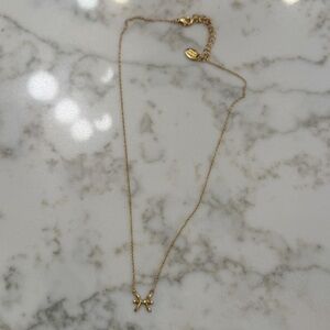 ❤️Sterling Forever - Gold Pisces Zodiac Necklace - OS
